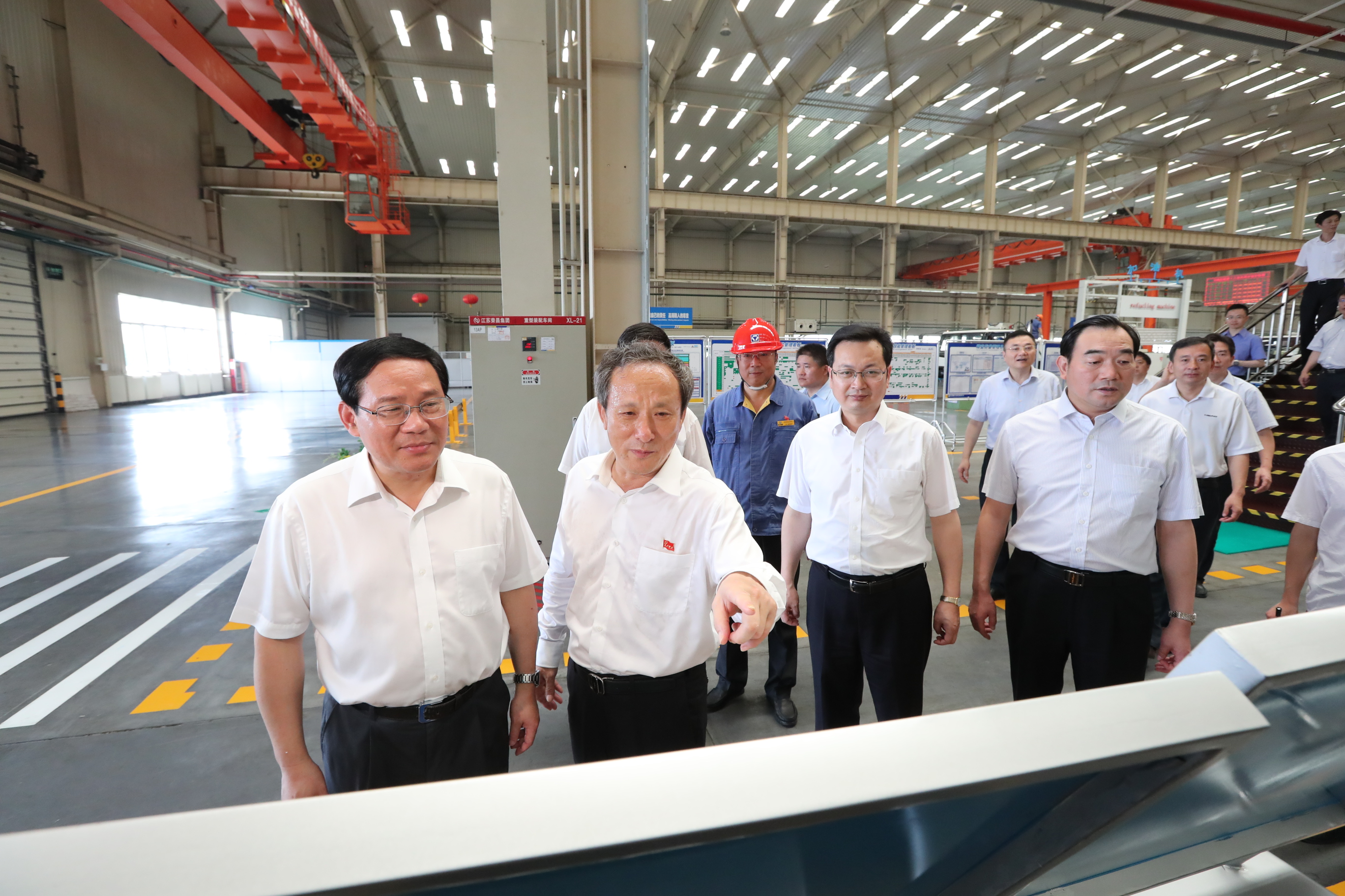 李强同志视察恒峰g22集团