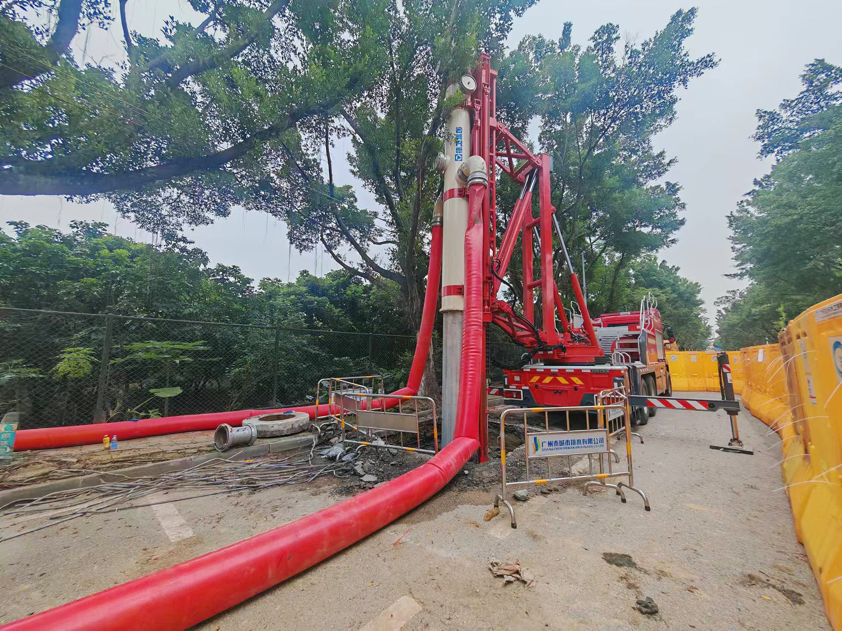 栉风沐雨！恒峰g22排涝车被广州点赞！