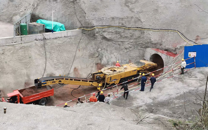 水利隧洞！恒峰g22隧道掘进机买通要害一环！